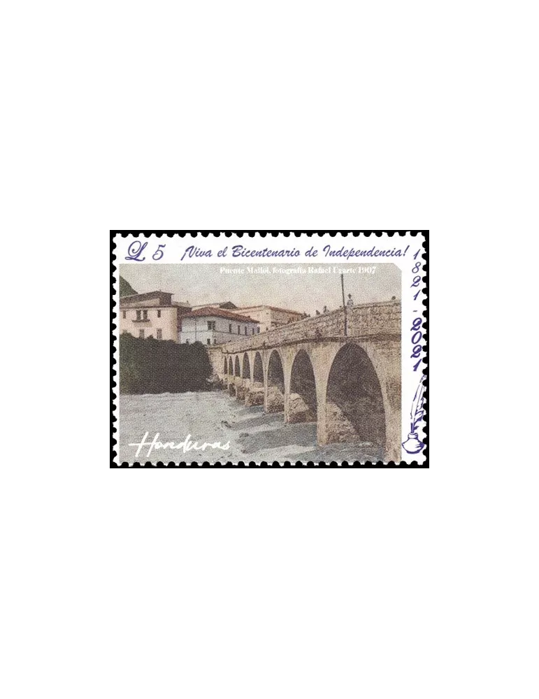 n° 327/330 - Timbre HONDURAS Poste