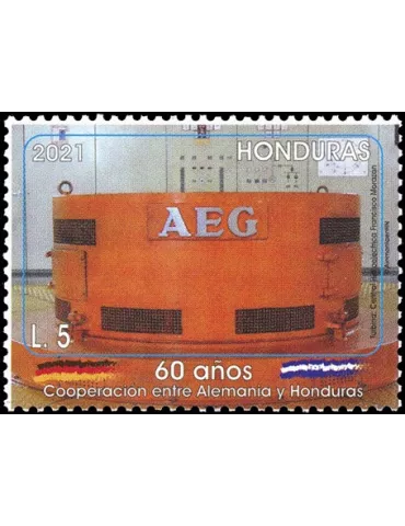 n° 331/334 - Timbre HONDURAS Poste 2