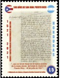 n° 335/338 - Timbre HONDURAS Poste