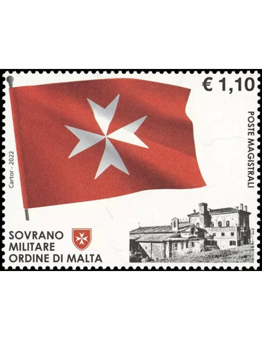 n° 1622/1623 - Timbre ORDRE de MALTE Poste