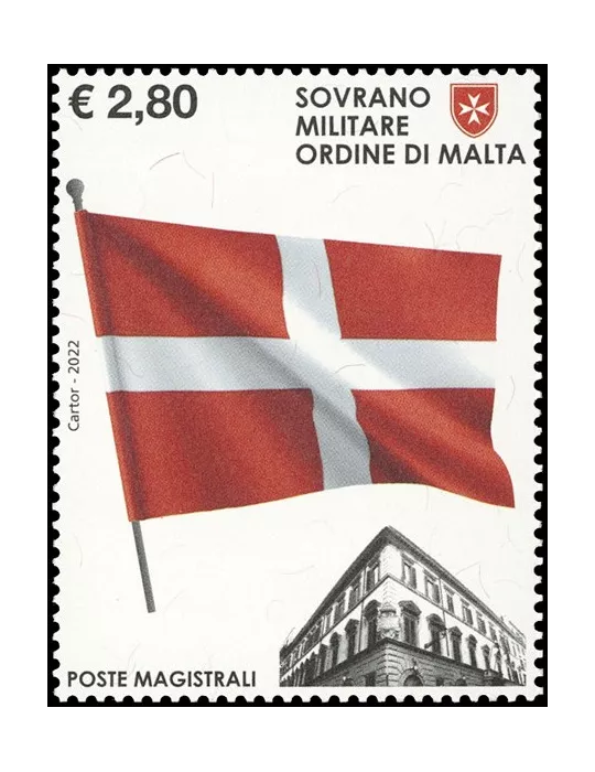 n° 1622/1623 - Timbre ORDRE de MALTE Poste