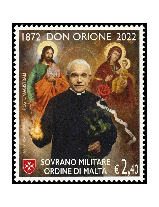 n° 1635 - Timbre ORDRE de MALTE Poste