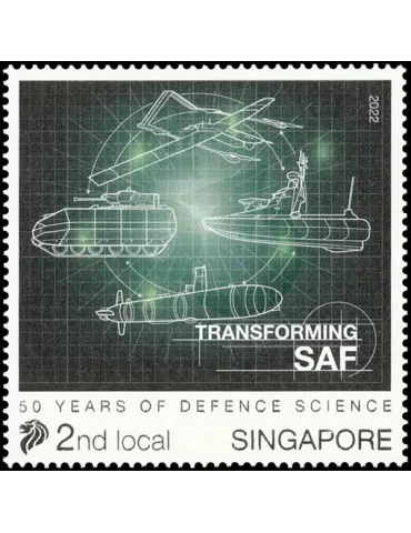 n° 2514/2519 - Timbre SINGAPOUR Poste 2