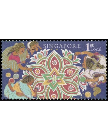 n° 2520/2523 - Timbre SINGAPOUR Poste 2