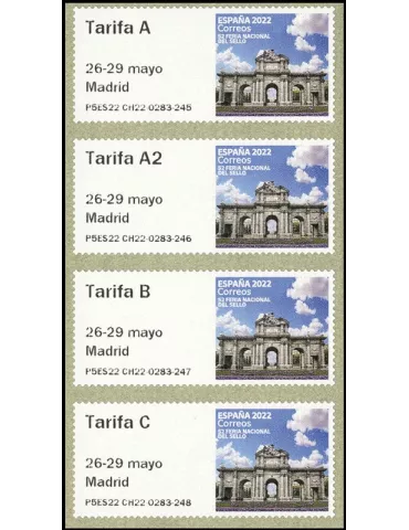 n° 184 - Timbre ESPAGNE Timbres de distributeurs