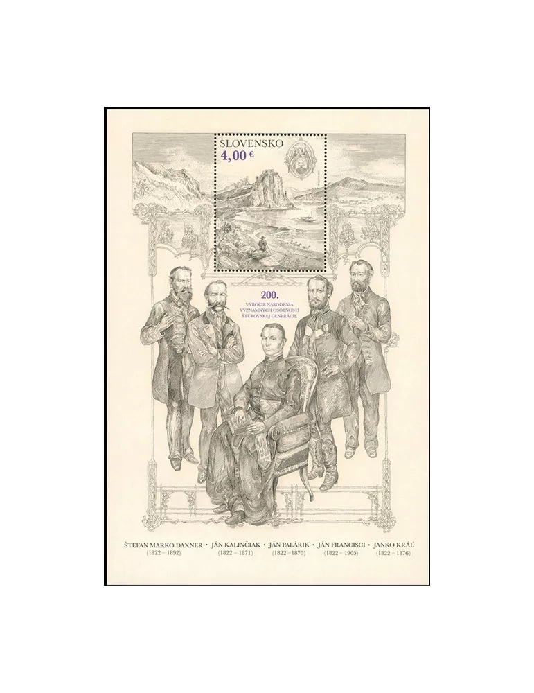 n° 61 - Timbre SLOVAQUIE Blocs et feuillets