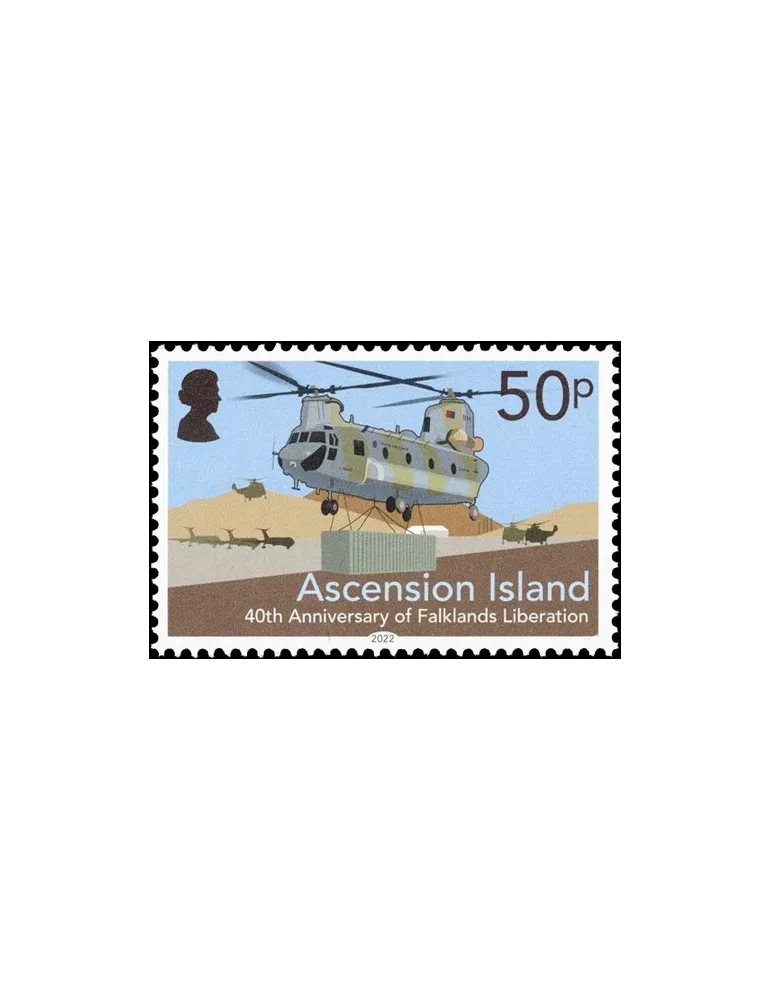 n° 1253/1256 - Timbre ASCENSION Poste