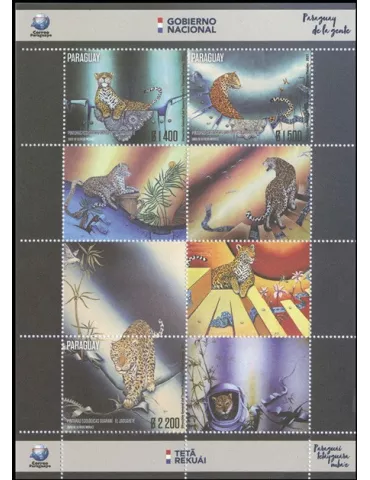 n° 3320/3322 - Timbre PARAGUAY Poste