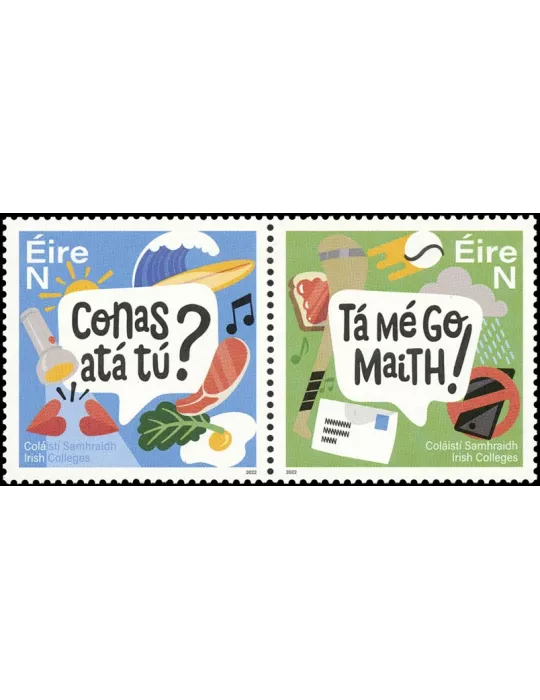 n° 2422/2423 - Timbre IRLANDE Poste