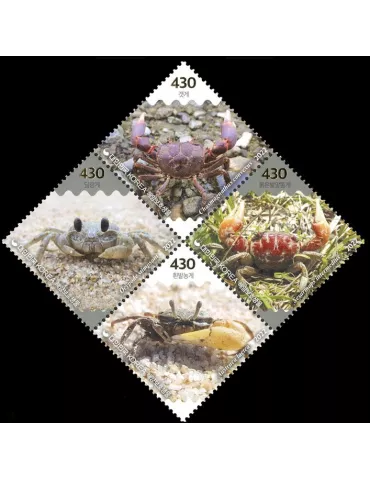 n° 3347/3350 - Timbre COREE DU SUD Poste