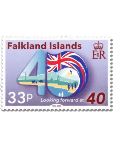 n° 1390/1393 - Timbre FALKLAND Poste