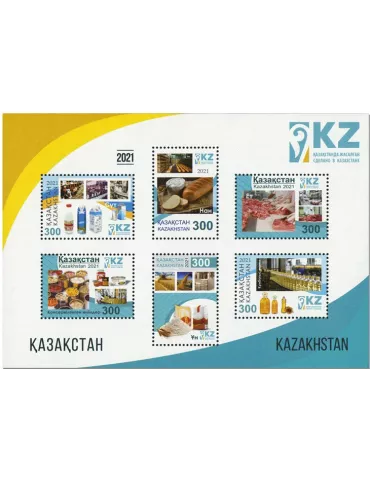 n° 139 - Timbre KAZAKHSTAN Blocs et feuillets