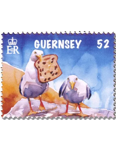 n° 1925/1927 + n°1924 - Timbre GUERNESEY Poste