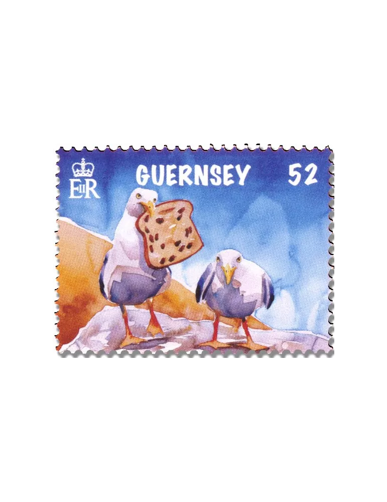 n° 1925/1927 + n°1924 - Timbre GUERNESEY Poste