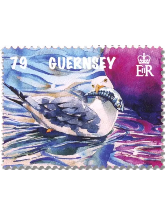 n° 1925/1927 + n°1924 - Timbre GUERNESEY Poste