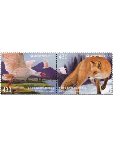 n° 3353/3354 - Timbre COREE DU SUD Poste