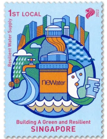 n° 2544/2548 - Timbre SINGAPOUR Poste
