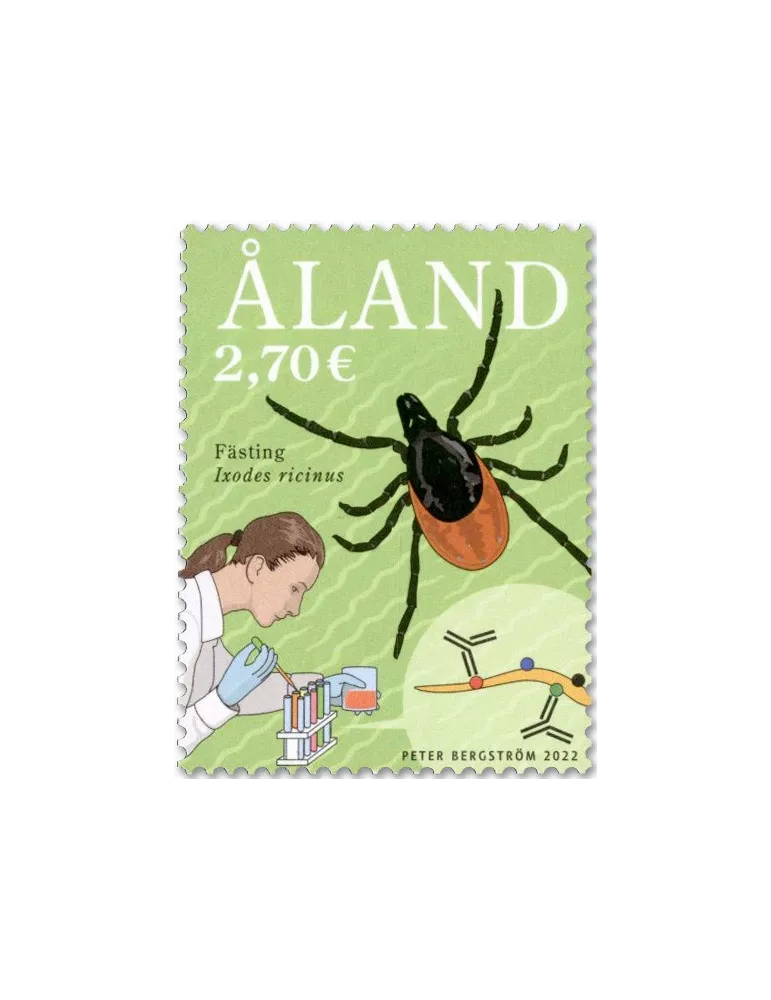 n° 527 - Timbre ALAND Poste