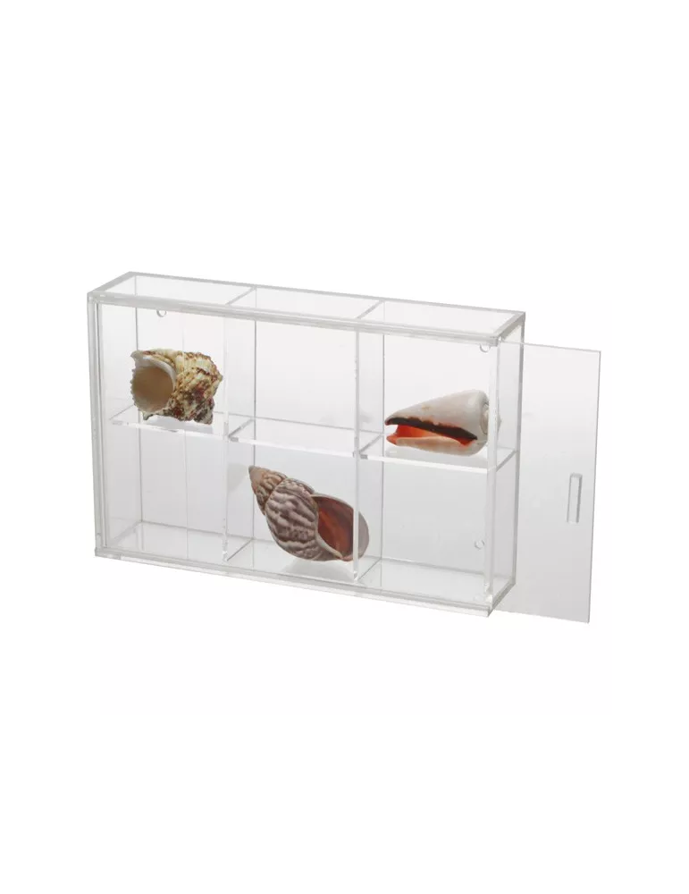 VITRINE EN PLEXI PETIT FORMAT  : 6 CASES - SAFE®
