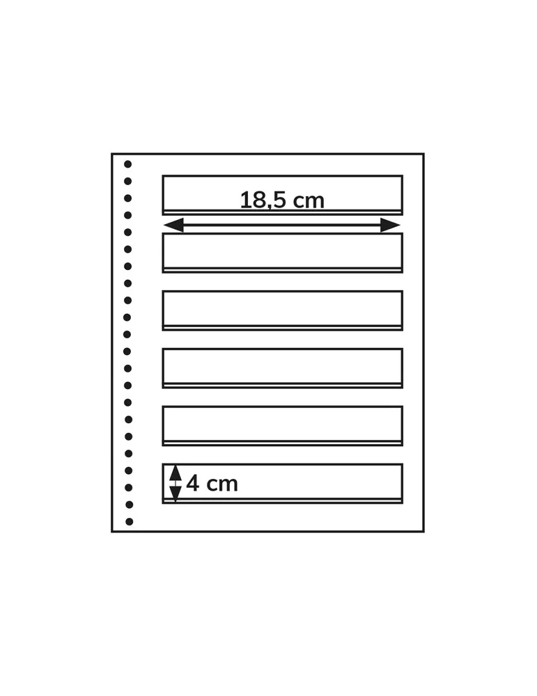 Recharges Simples Régent-Supra : 6 bandes