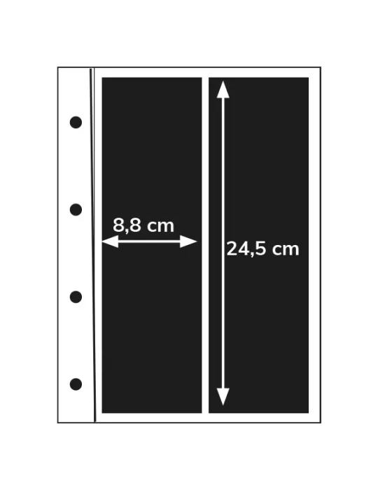 Recharges INITIA : 2 bandes verticales