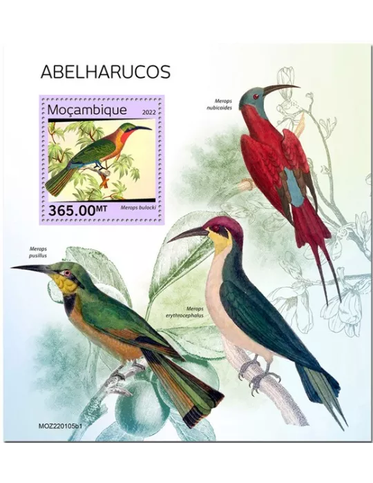 n° 1697 - Timbre MOZAMBIQUE Blocs et feuillets