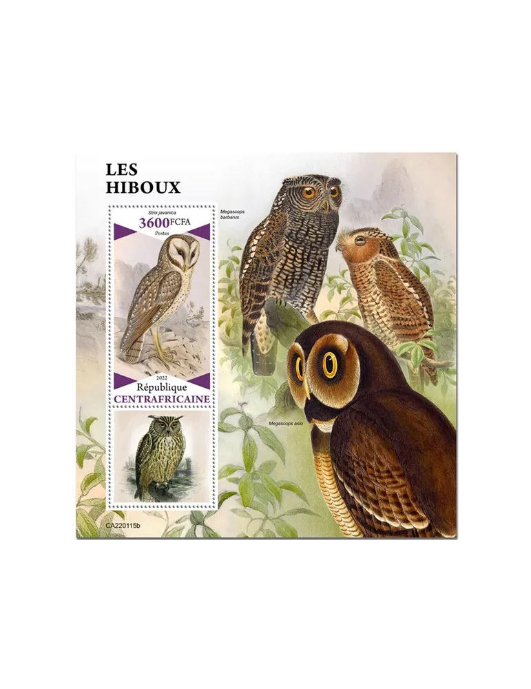 n° 1973 - Timbre CENTRAFRIQUE Blocs et feuillets