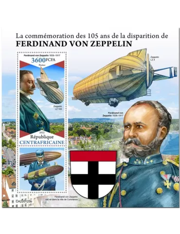 n° 1983 - Timbre CENTRAFRIQUE Blocs et feuillets