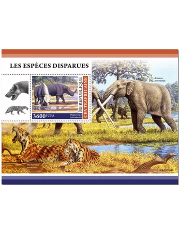 n° 2004 - Timbre CENTRAFRIQUE Blocs et feuillets