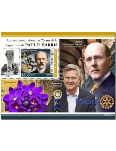 n° 2025 - Timbre CENTRAFRIQUE Blocs et feuillets
