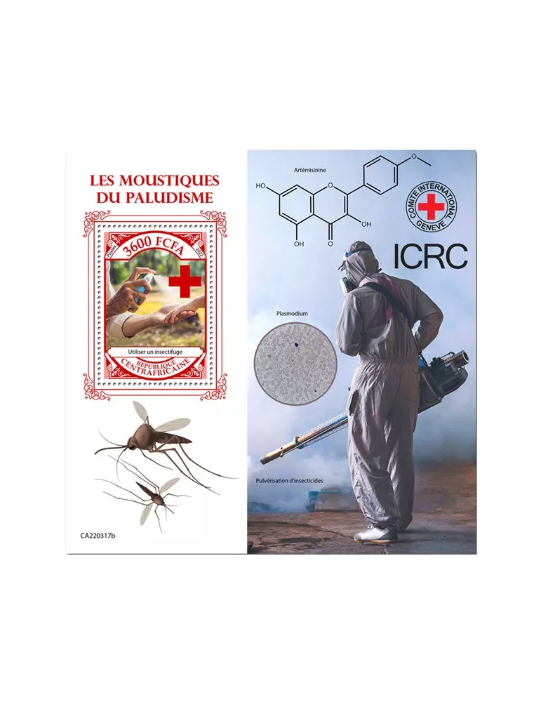 n° 2056 - Timbre CENTRAFRIQUE Blocs et feuillets
