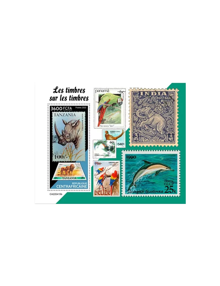 n° 2092 - Timbre CENTRAFRIQUE Blocs et feuillets