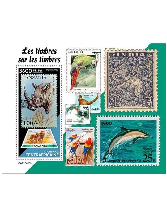 n° 2092 - Timbre CENTRAFRIQUE Blocs et feuillets