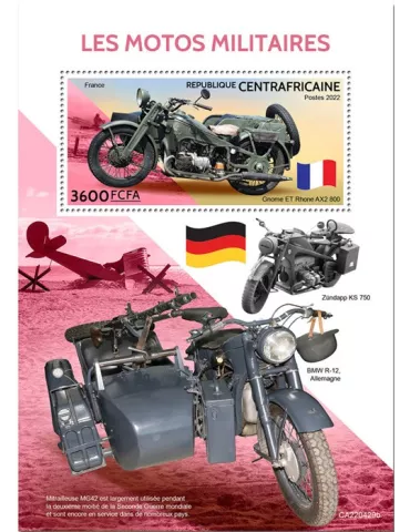 n° 2106 - Timbre CENTRAFRIQUE Blocs et feuillets
