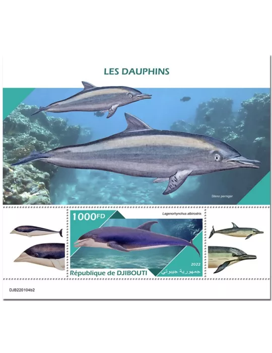 n° 777 - Timbre DJIBOUTI Blocs et feuillets