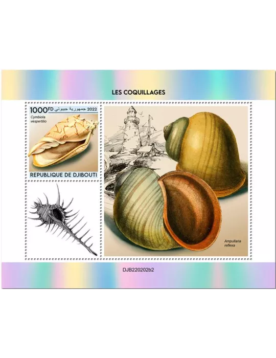 n° 813 - Timbre DJIBOUTI Blocs et feuillets