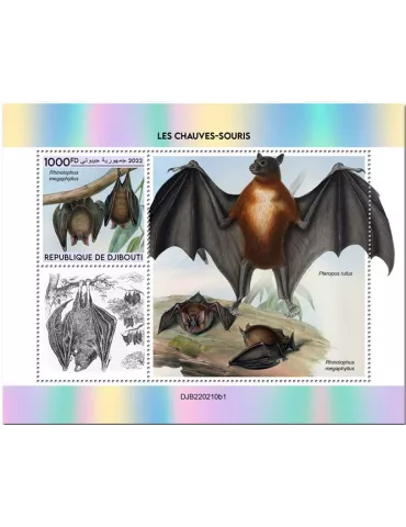 n° 828 - Timbre DJIBOUTI Blocs et feuillets