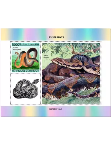 n° 838 - Timbre DJIBOUTI Blocs et feuillets