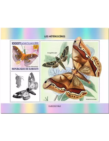 n° 847 - Timbre DJIBOUTI Blocs et feuillets