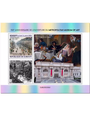 n° 873 - Timbre DJIBOUTI Blocs et feuillets