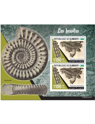 n° 879 - Timbre DJIBOUTI Blocs et feuillets