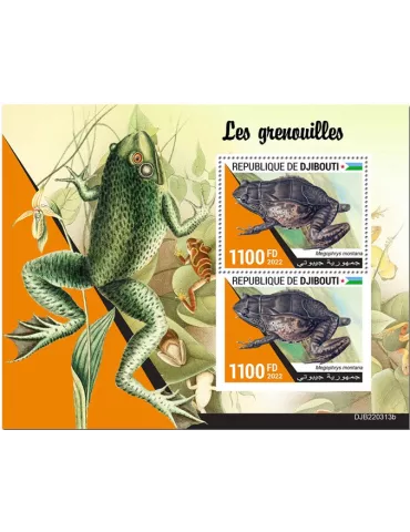 n° 891 - Timbre DJIBOUTI Blocs et feuillets
