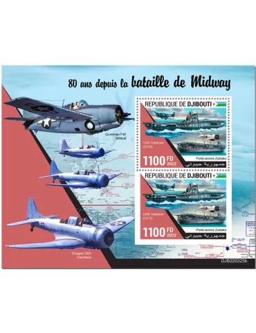 n° 903 - Timbre DJIBOUTI Blocs et feuillets