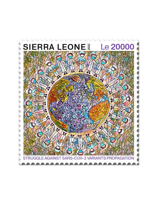 n° 10845/10848 - Timbre SIERRA LEONE Poste