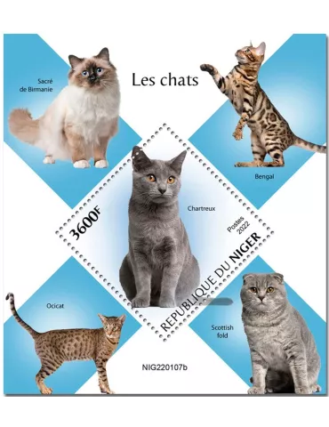 n° 1396 - Timbre NIGER Blocs et feuillets