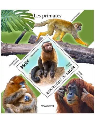 n° 1397 - Timbre NIGER Blocs et feuillets