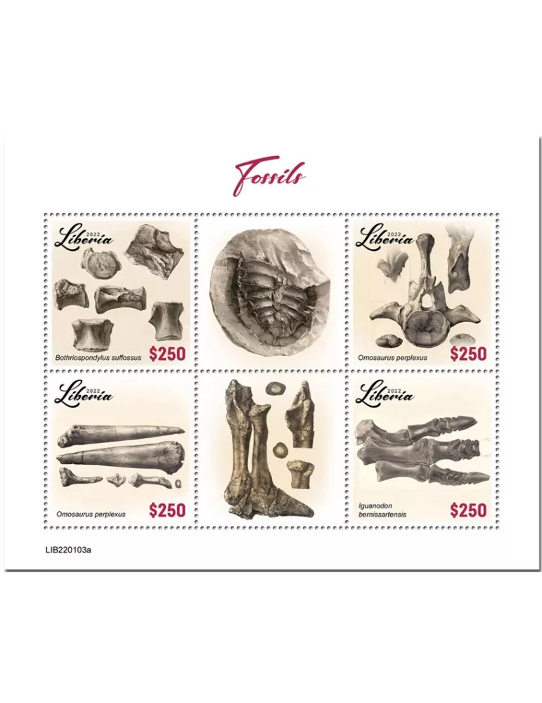n° 6890/6893 - Timbre LIBERIA Poste