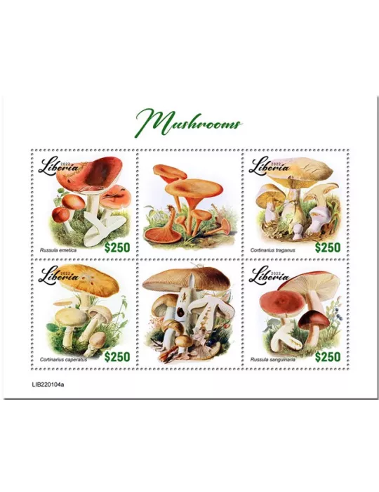 n° 6894/6897 - Timbre LIBERIA Poste