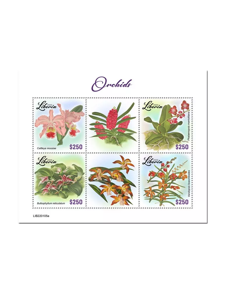 n° 6898/6901 - Timbre LIBERIA Poste