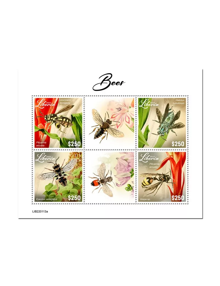 n° 6930/6933 - Timbre LIBERIA Poste